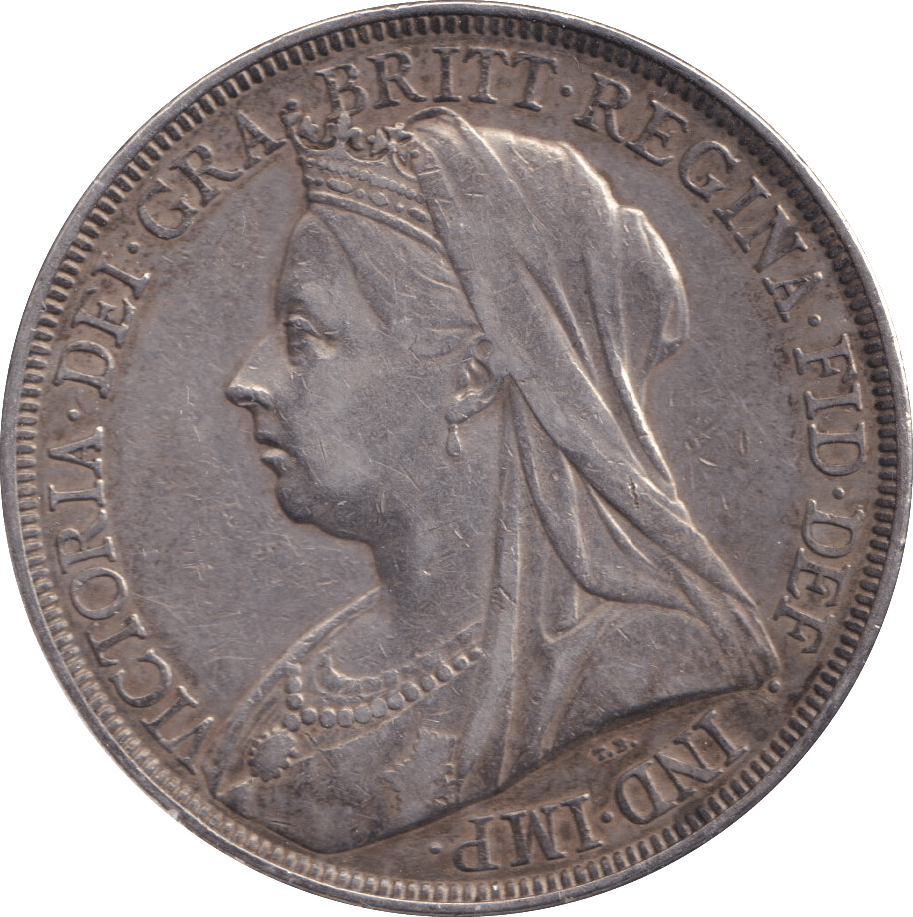 1897 CROWN ( VF ) - CROWN - Cambridgeshire Coins