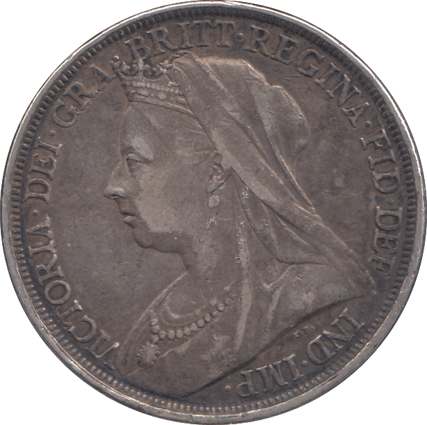 1897 CROWN ( VF ) - CROWN - Cambridgeshire Coins
