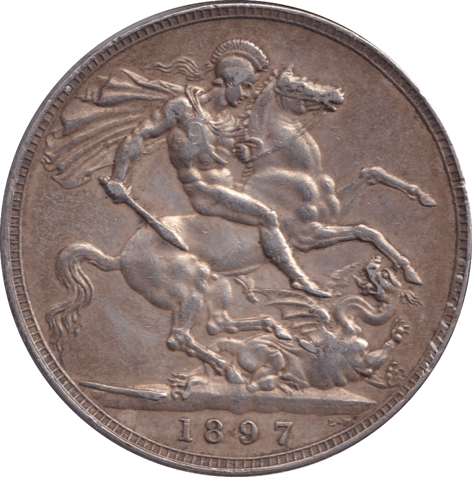 1897 CROWN ( VF ) - CROWN - Cambridgeshire Coins