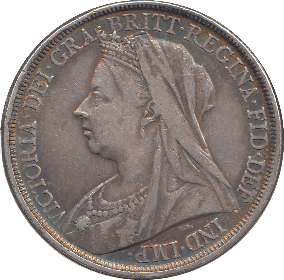 1897 CROWN ( VF ) LXI - CROWN - Cambridgeshire Coins