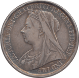 1897 CROWN ( VF ) LXI - CROWN - Cambridgeshire Coins