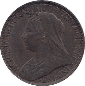 1897 FARTHING ( AUNC ) - FARTHING - Cambridgeshire Coins