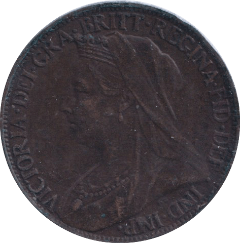 1897 FARTHING ( GF ) - Farthing - Cambridgeshire Coins