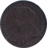 1897 FARTHING ( GF ) - Farthing - Cambridgeshire Coins
