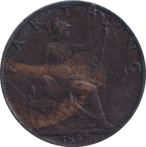 1897 FARTHING ( GF ) - Farthing - Cambridgeshire Coins
