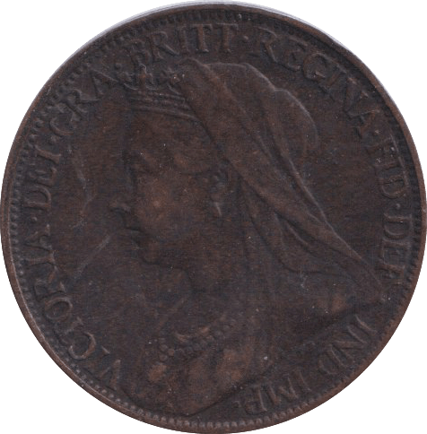 1897 FARTHING ( GF ) - FARTHING - Cambridgeshire Coins