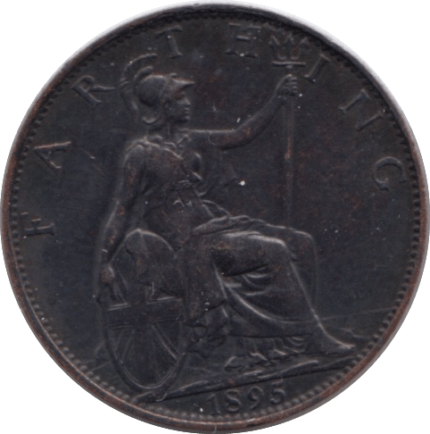 1897 FARTHING ( GVF ) - Farthing - Cambridgeshire Coins