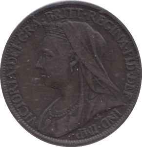 1897 FARTHING ( VF ) - FARTHING - Cambridgeshire Coins