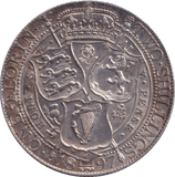 1897 FLORIN ( AUNC ) - FLORIN - Cambridgeshire Coins