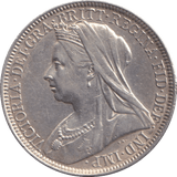 1897 FLORIN ( AUNC ) - FLORIN - Cambridgeshire Coins