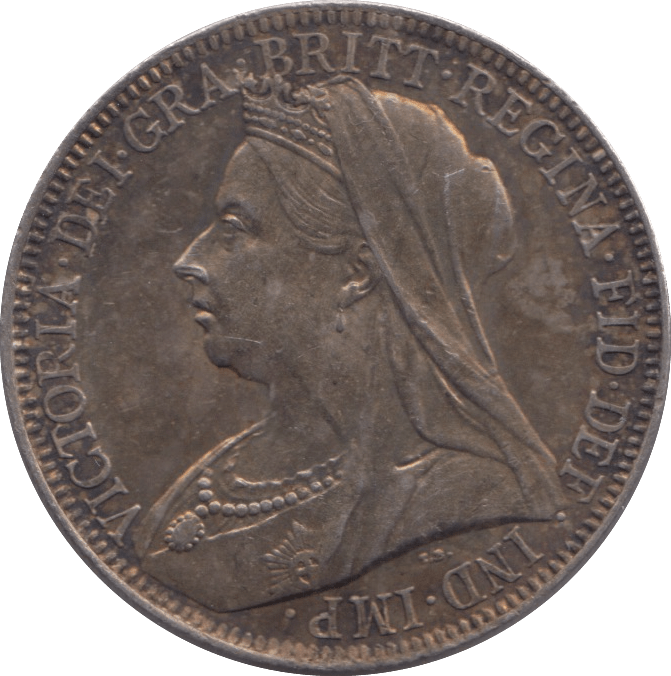 1897 FLORIN ( EF ) - FLORIN - Cambridgeshire Coins