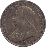1897 FLORIN ( EF ) - FLORIN - Cambridgeshire Coins