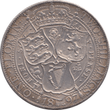 1897 FLORIN ( EF ) - FLORIN - Cambridgeshire Coins