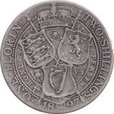 1897 FLORIN ( FINE ) - FLORIN - Cambridgeshire Coins