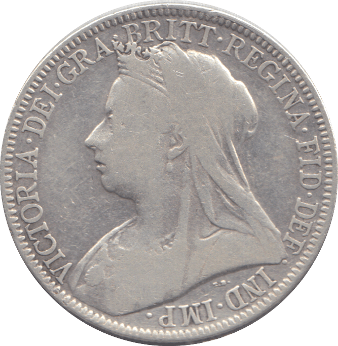 1897 FLORIN ( FINE ) - FLORIN - Cambridgeshire Coins