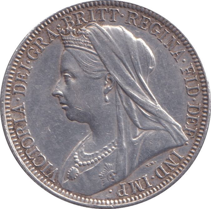 1897 FLORIN ( GVF ) - FLORIN - Cambridgeshire Coins