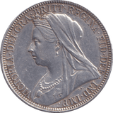 1897 FLORIN ( GVF ) - FLORIN - Cambridgeshire Coins