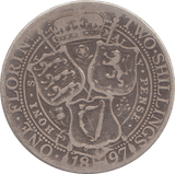 1897 FLORIN ( NF ) - FLORIN - Cambridgeshire Coins