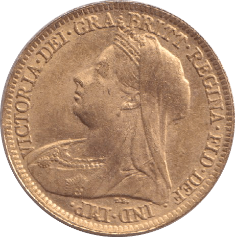 1897 GOLD HALF SOVEREIGN ( UNC ) - HALF SOVEREIGN - Cambridgeshire Coins