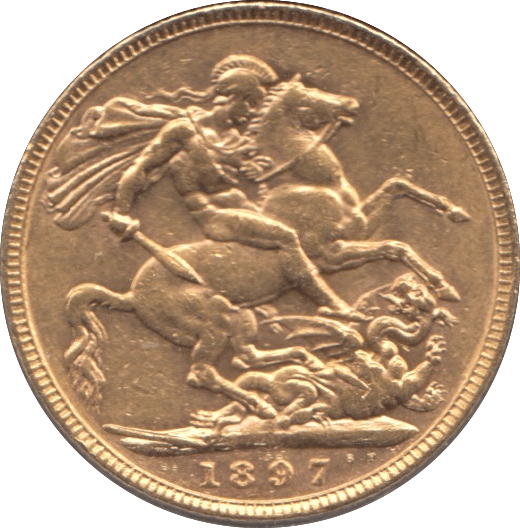 1897 GOLD SOVEREIGN ( AUNC ) MELBOURNE MINT - SOVEREIGN - Cambridgeshire Coins