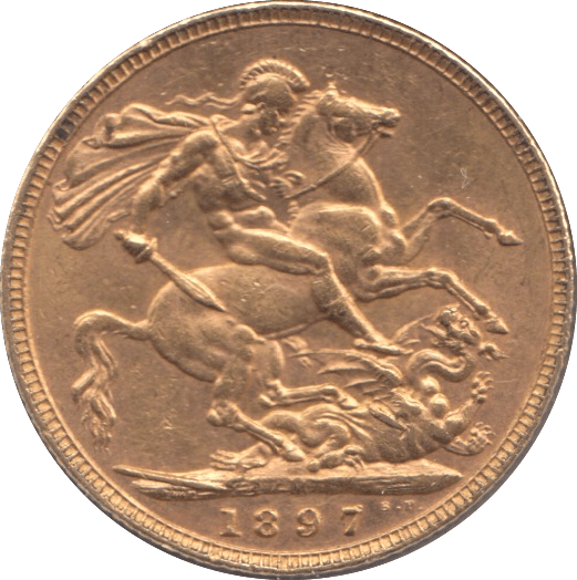 1897 GOLD SOVEREIGN ( AUNC ) MELBOURNE MINT - SOVEREIGN - Cambridgeshire Coins