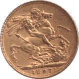 1897 GOLD SOVEREIGN ( EF ) MELBOURNE MINT - Sovereign - Cambridgeshire Coins