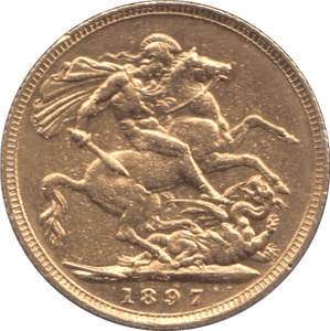 1897 GOLD SOVEREIGN ( EF ) SYDNEY MINT - SOVEREIGN - Cambridgeshire Coins