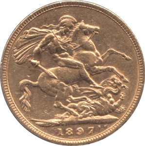 1897 GOLD SOVEREIGN ( GVF ) MELBOURNE MINT - SOVEREIGN - Cambridgeshire Coins