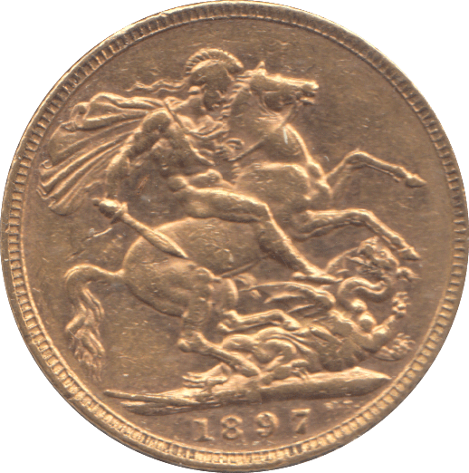 1897 GOLD SOVEREIGN MELBOURNE MINT ( EF ) - SOVEREIGN - Cambridgeshire Coins