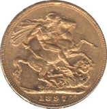 1897 GOLD SOVEREIGN MELBOURNE MINT ( UNC ) - SOVEREIGN - Cambridgeshire Coins