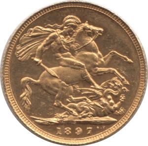 1897 GOLD SOVEREIGN ( UNC ) SYDNEY MINT - SOVEREIGN - Cambridgeshire Coins
