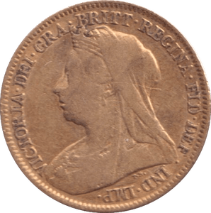 1897 HALF SOVEREIGN ( VF ) - HALF SOVEREIGN - Cambridgeshire Coins