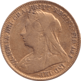 1897 HALF SOVEREIGN ( VF ) - HALF SOVEREIGN - Cambridgeshire Coins