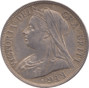 1897 HALFCROWN ( AUNC ) - Halfcrown - Cambridgeshire Coins