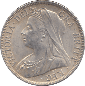 1897 HALFCROWN ( AUNC ) - HALFCROWN - Cambridgeshire Coins