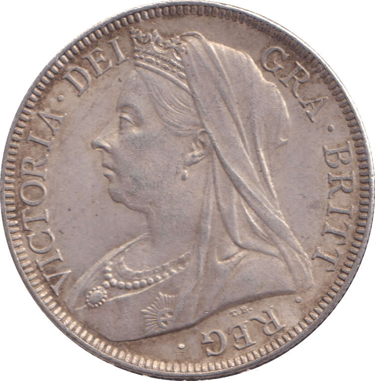 1897 HALFCROWN ( AUNC ) - HALFCROWN - Cambridgeshire Coins