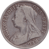 1897 HALFCROWN ( FINE ) - HALFCROWN - Cambridgeshire Coins
