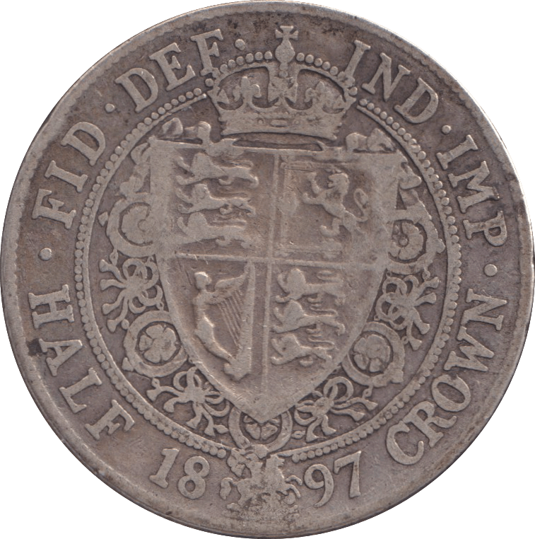 1897 HALFCROWN ( FINE ) - HALFCROWN - Cambridgeshire Coins