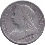 1897 HALFCROWN ( GF ) 4 - HALFCROWN - Cambridgeshire Coins