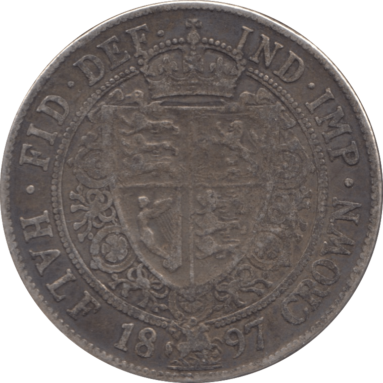 1897 HALFCROWN ( GF ) - HALFCROWN - Cambridgeshire Coins