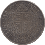 1897 HALFCROWN ( GF ) - HALFCROWN - Cambridgeshire Coins
