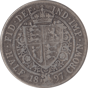 1897 HALFCROWN ( GF ) - HALFCROWN - Cambridgeshire Coins