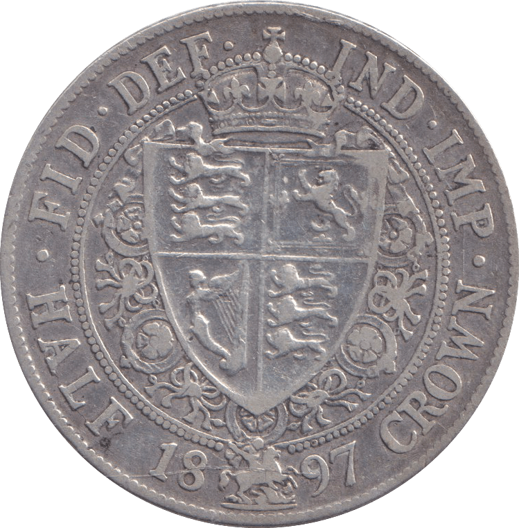 1897 HALFCROWN ( GF ) - HALFCROWN - Cambridgeshire Coins