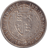 1897 HALFCROWN ( GF ) - WORLD COINS - Cambridgeshire Coins