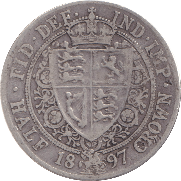 1897 HALFCROWN ( GF ) - WORLD COINS - Cambridgeshire Coins