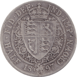 1897 HALFCROWN ( GF ) - WORLD COINS - Cambridgeshire Coins