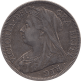 1897 HALFCROWN ( GVF ) - Halfcrown - Cambridgeshire Coins