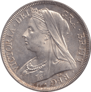 1897 HALFCROWN ( UNC ) - HALFCROWN - Cambridgeshire Coins