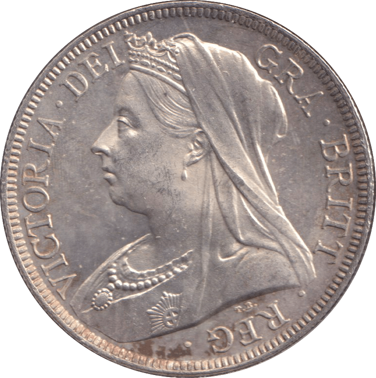 1897 HALFCROWN ( UNC ) - HALFCROWN - Cambridgeshire Coins