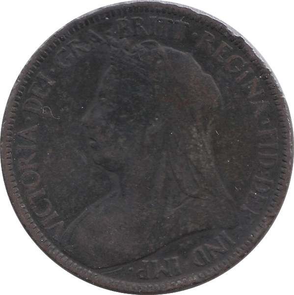 1897 HALFPENNY ( FINE ) - HALFPENNY - Cambridgeshire Coins